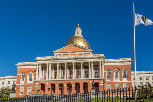 Massachusetts State House in Boston