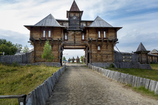 Tourist center of Abalak not far from the city of Tobolsk