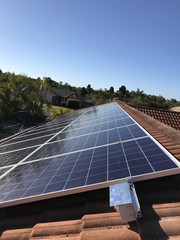 Photovoltaic Solar Panels on roof