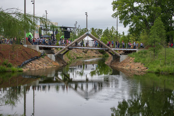 bridge over the river