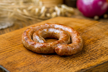 The Nuremberg sausages