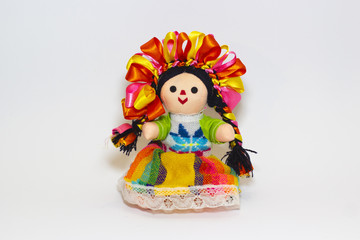 Muñeca Otomí, México tradición llena de colores