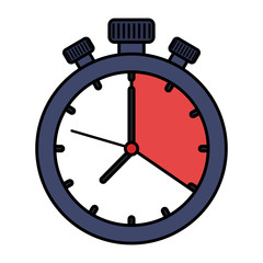 chronometer timer isolated icon