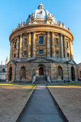 The Radcliffe Camera, an old historic building in Oxford, England
