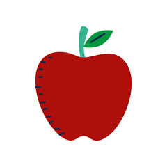 apple fresh fruit icon