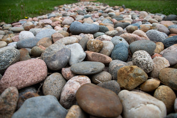 stones on the beach