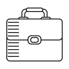 portfolio briefcase isolated icon
