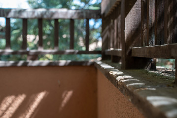 Fototapeta na wymiar railing 