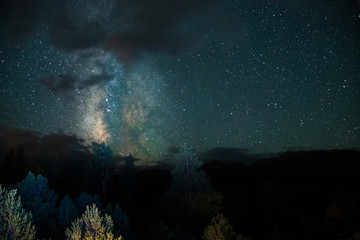 Obraz premium night sky