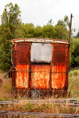 Obraz premium Old township of Gormaston Tasmania