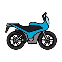 Fototapeta na wymiar motorcycle sport isolated icon