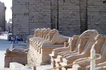 Temple of Karnak in Luxor, Egypt.Luxor is an Egyptian city,the place where there was capital Thebes...