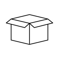 packing box carton icon