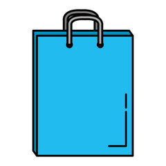 shopping bag isolated icon