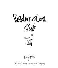 스포츠 포스터 / 손으로 그린 스포츠 그림