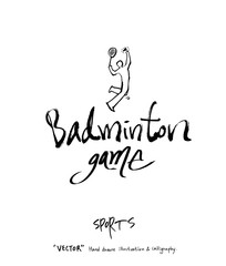 스포츠 포스터 / 손으로 그린 스포츠 그림