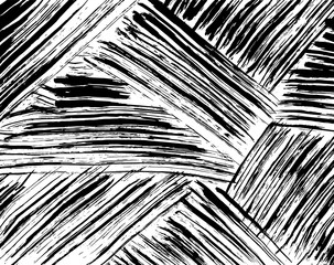 Obraz premium White and black grunge pattern. Background. Brush. Vector.