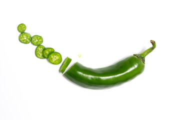 Green chili pepper