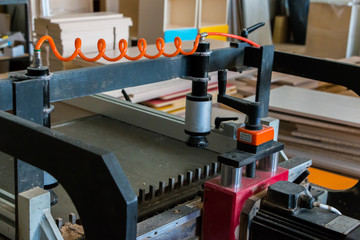 Furniture production. Woodworking equipment, raw materials and tools