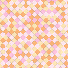  Flat geometric pattern texture. Multicolor abstract background for print and textile