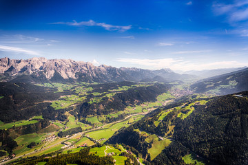Dachstein and Schladming in the Austrian Ennstal and Alps