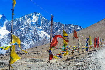 While passing by Kunzum Pass, Himachal Pradesh, India