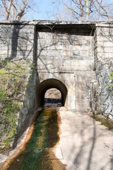 Brick Tunnel Under Railway