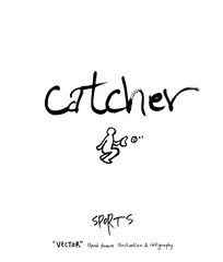 스포츠 포스터 / 손으로 그린 스포츠 그림