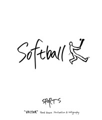 스포츠 포스터 / 손으로 그린 스포츠 그림