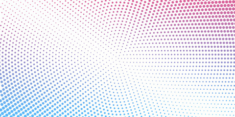 Abstract background consist of color circles. Dotted concept design for business. Modern ackground in halftone style with radial colored spots.