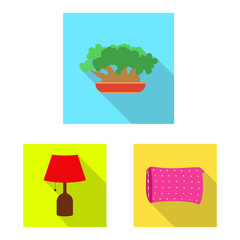 Vector illustration of dreams and night icon. Collection of dreams and bedroom stock vector illustration.