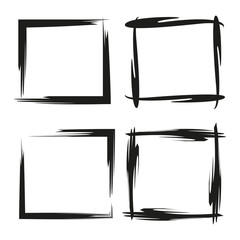 blank rectangle frame set