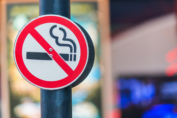 no smoking sign