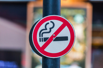 no smoking sign