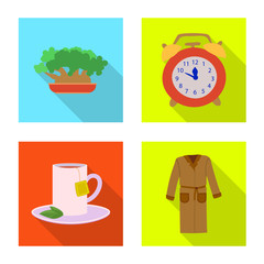 Isolated object of dreams and night symbol. Set of dreams and bedroom vector icon for stock.