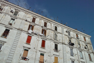 old building in the town of naples