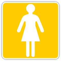 Toilettes pour hommes et femmes, wc mixtes et unisexe - panneau pour salle de bain, toilettes et autres commodités en espagnol