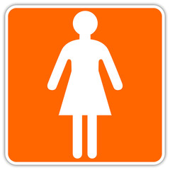 Panneau routier en France : Toilettes pour hommes et femmes, wc mixtes et unisexe - panneau pour salle de bain, toilettes et autres commodités