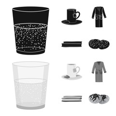 Isolated object of dreams and night symbol. Collection of dreams and bedroom stock symbol for web.