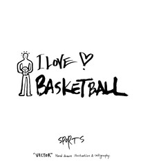 스포츠 포스터 / 손으로 그린 스포츠 그림