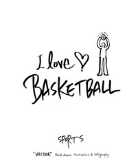 스포츠 포스터 / 손으로 그린 스포츠 그림