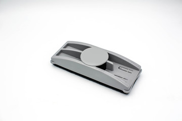 Brush removes the board on white background.