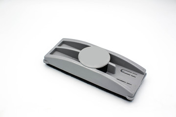 Brush removes the board on white background.