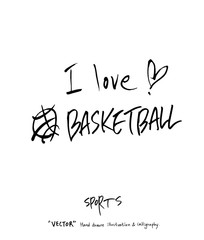 스포츠 포스터 / 손으로 그린 스포츠 그림