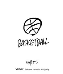 스포츠 포스터 / 손으로 그린 스포츠 그림