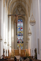 Gothic Church Nave