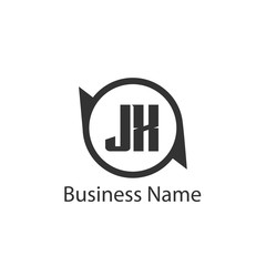 Initial Letter JX Logo Template Design