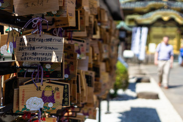 Naklejka na ściany i meble Ueno Toshogu Shrine, Tokyo, Japan. 