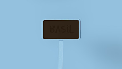 Pale Blue Sign	