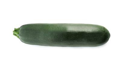 Fresh zucchini isolated on white